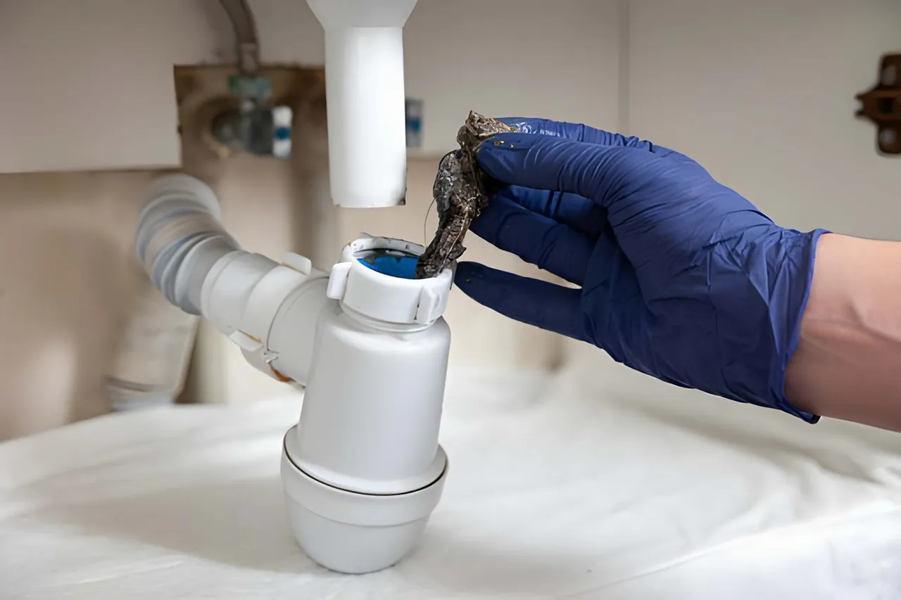 Kitchen sink drain and trap pipework
